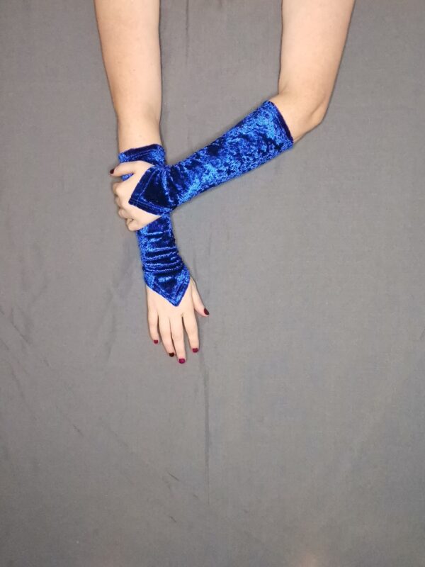 Nova Sleeves - short - sapphire blue