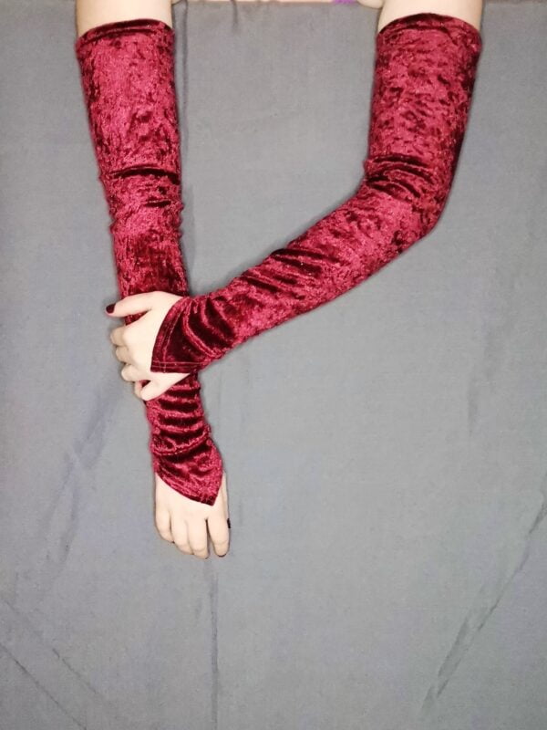 Nova Sleeves - long - garnet red